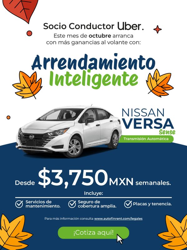 Cotiza NISSAN Versa Transmisión Automática