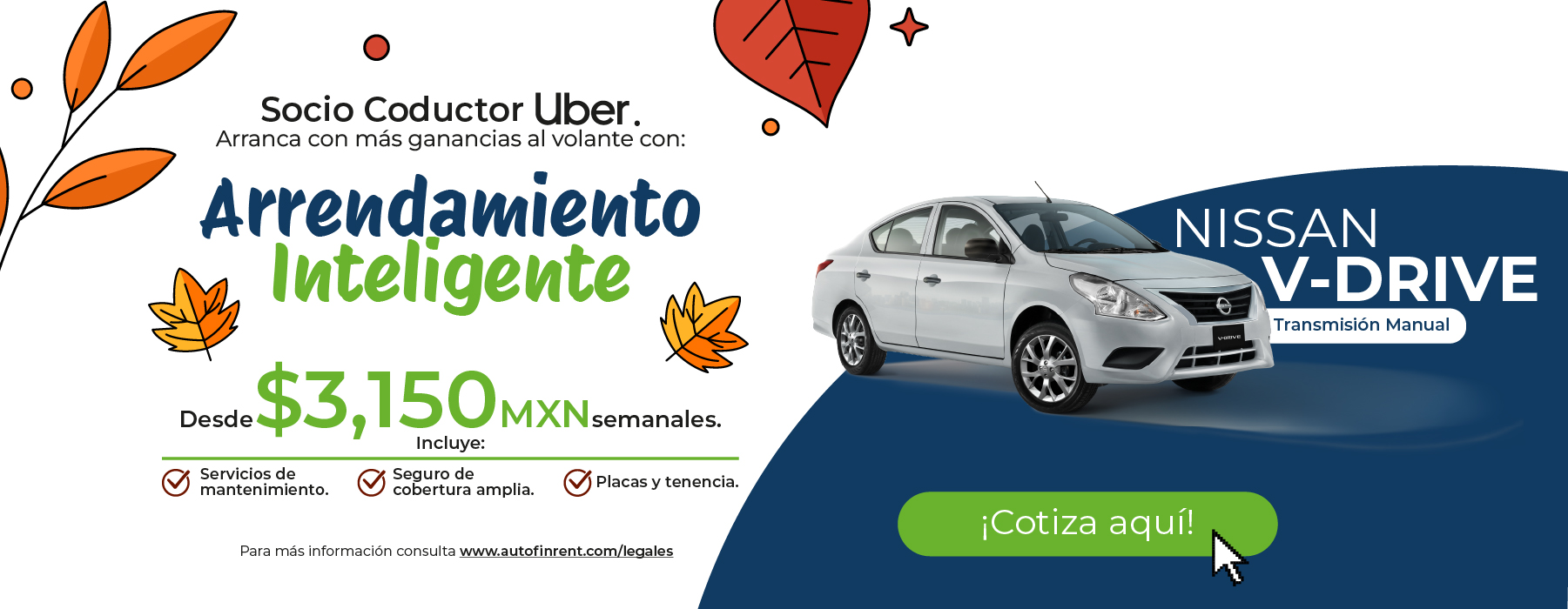 Cotiza NISSAN V-Drive