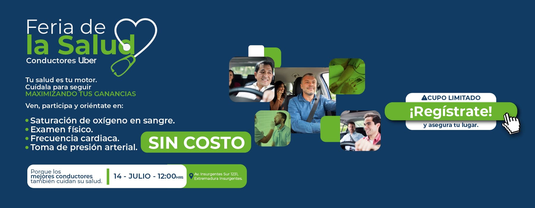 Feria de la Salud - Conductores Uber