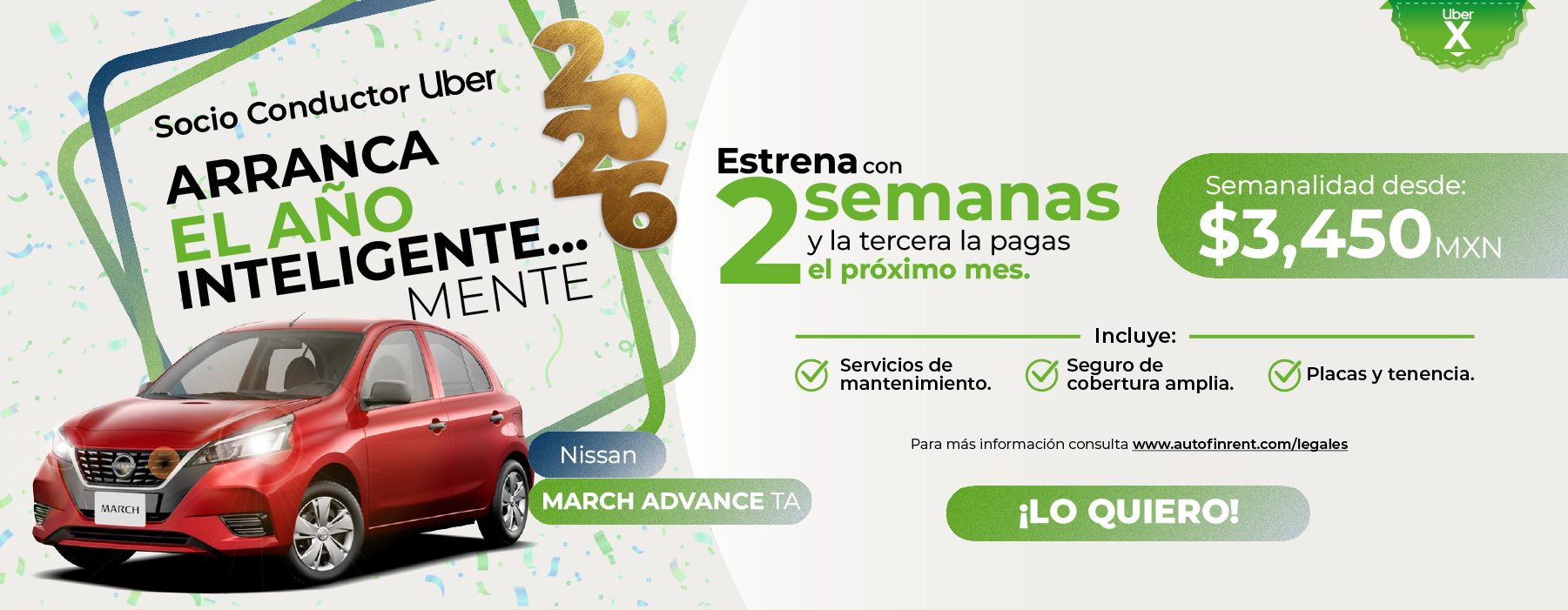 Cotiza NISSAN V-Drive